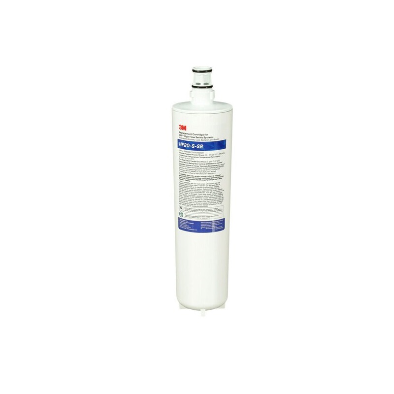 3M High Flow HF20 Replacement Cartridge - 6 Pack Case For Water Filtration Systems